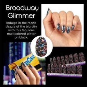 Color Street Glitter Nail Polish Strips